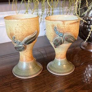 RABBiT CREEK Pottery Goblets